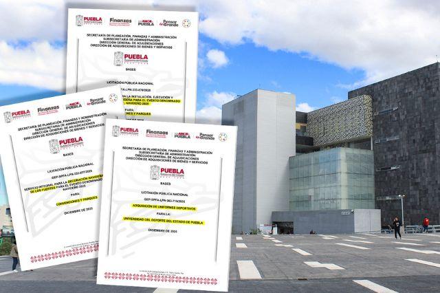 Centro Integral de Servicios de Puebla y documentos de licitaciones