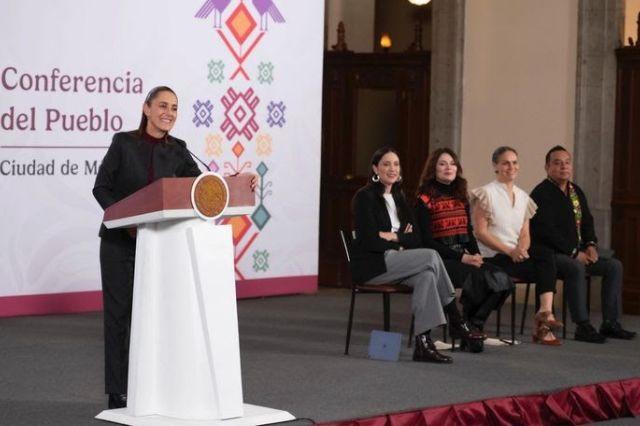 Claudia Sheinbaum anuncia iniciativas para fomentar el cine mexicano