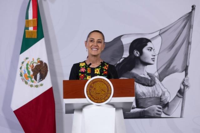 La mandataria afirmó que “la información que tengo es que les fue muy bien” a la negociación del T-MEC.