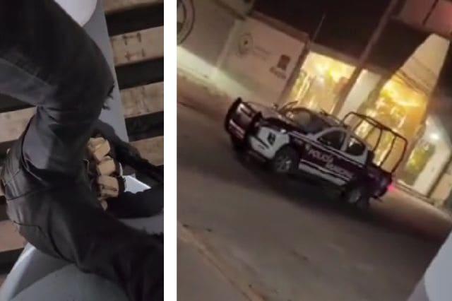 Captura de pantalla de video del ataque en Huixcolotla