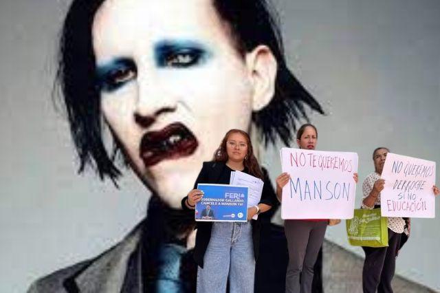Con 6 mil firmas piden frenar show de Marilyn Manson en San Luis Potosí 