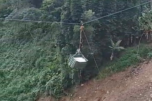 Tirolesa en Eloxochitlán 
