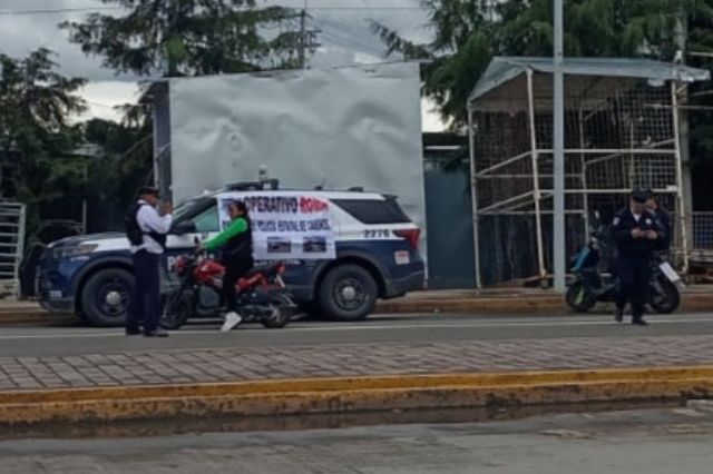 Operativo “Roma” en Texmelucan