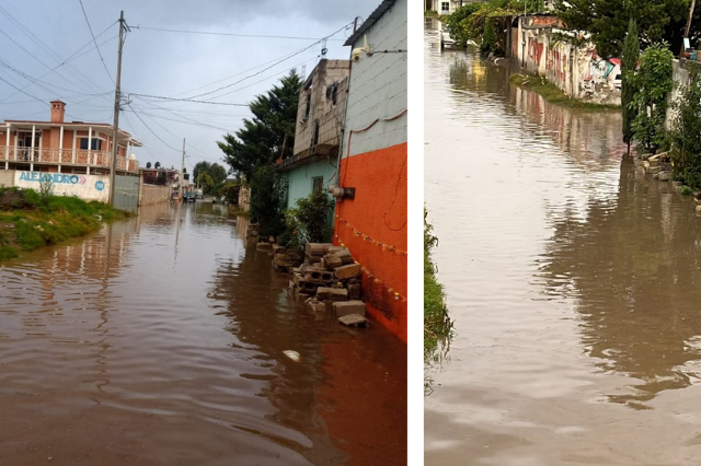 Inundaciones en San José Chiapa