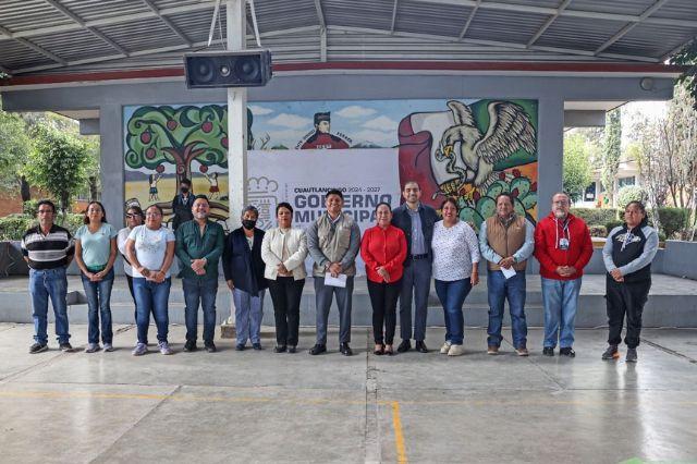 Cuautlancingo fortalece su infraestructura educativa