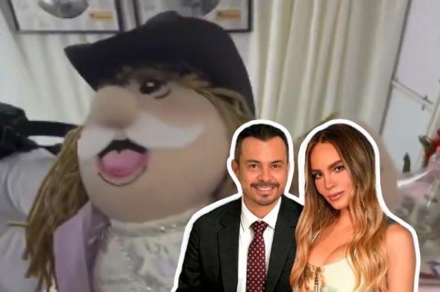 Desde camerinos, El Choco sorprende con Simi Peluche para Belinda