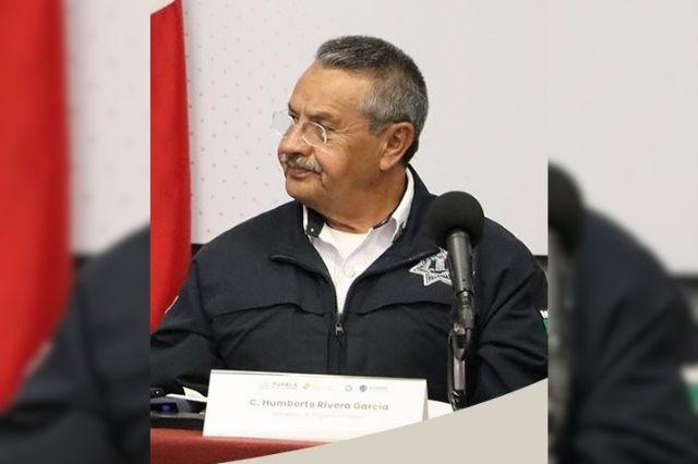 encargado de despacho de la Secretaría de Seguridad Pública, Humberto Rivera García