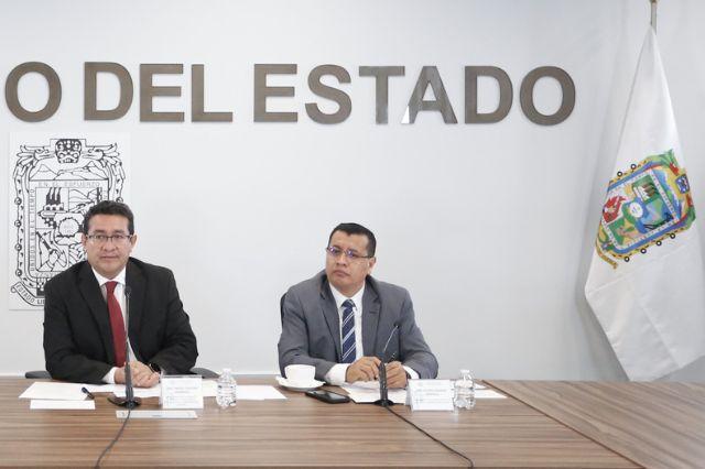 Los diputados Pavel Gaspar y Elías Lozada
