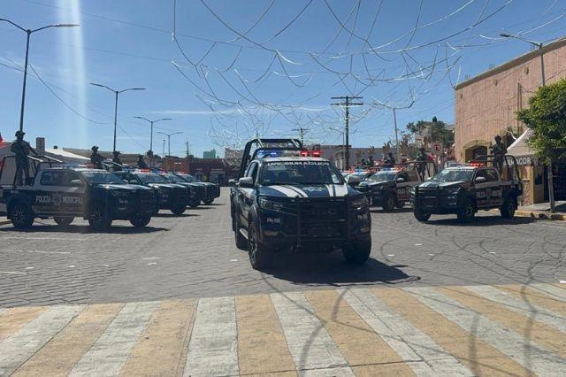 Policías municipales de Huejotzingo