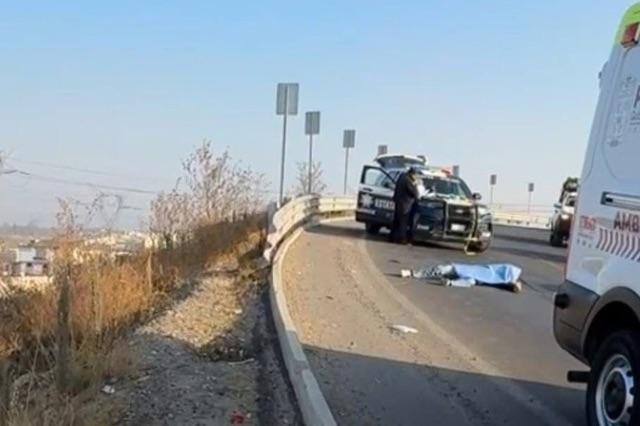 Motociclista muere en Coronango