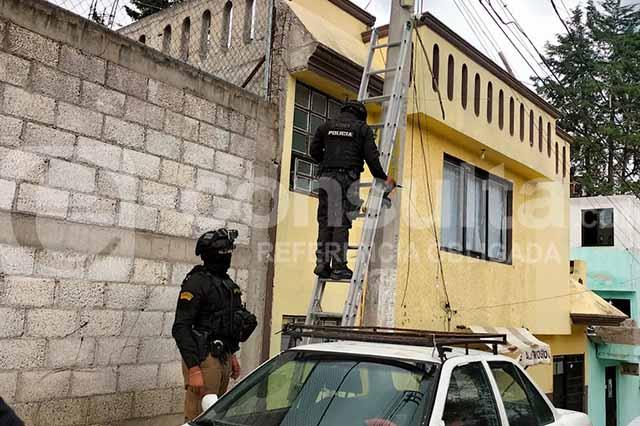 Operativo en San Martín Texmelucan 
