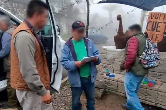 Aseguran aves en Cuetzalan