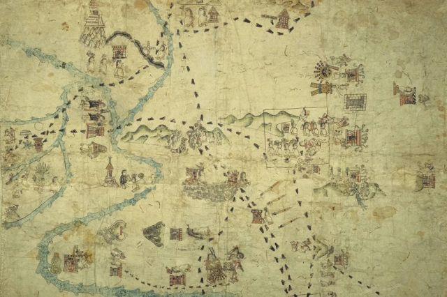 Mapa de Cuauhtinchan