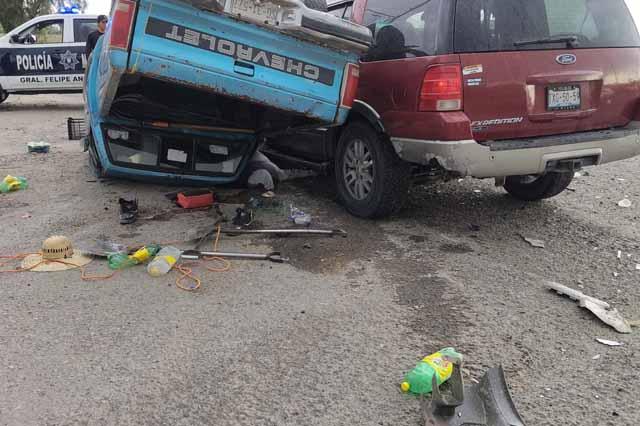 Accidentes en Tlacotepec y Acatzingo