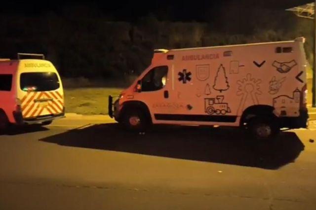 Ambulancia de Zaragoza
