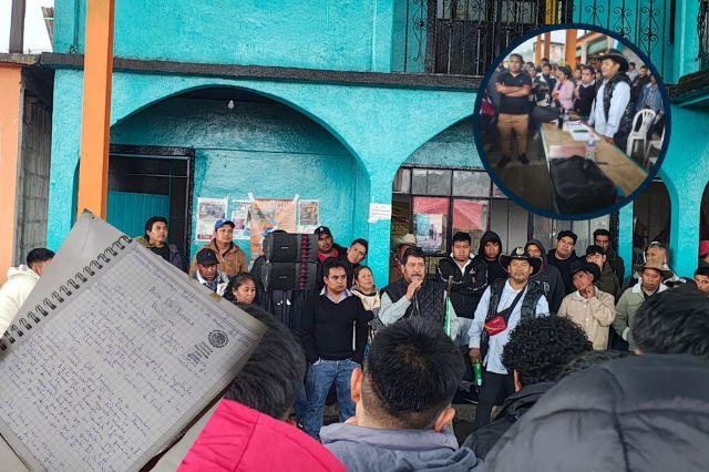 Asamblea en Tlacomulco