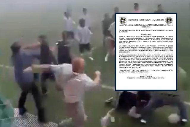 Riña entre jugadores