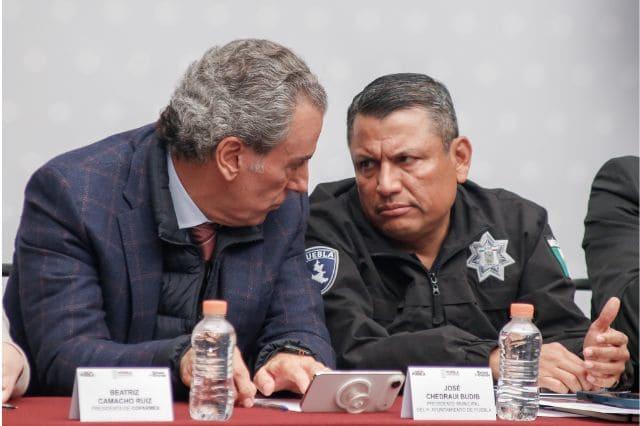 Francisco Sánchez, titular de la SSP en Puebla