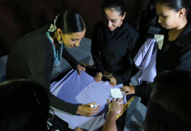  Elisa Carrillo impulsa formación artística en San Miguel Canoa