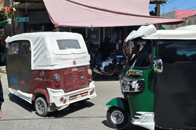 Operativo a mototaxis