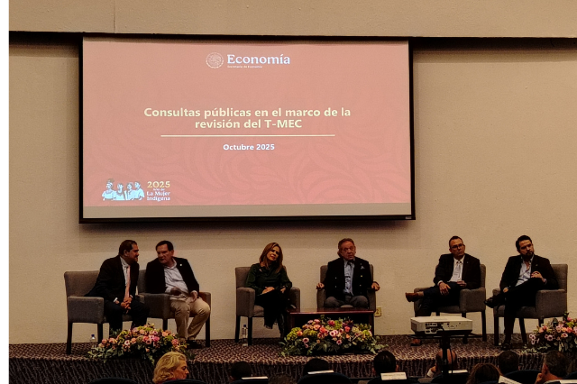 Foro de empresarios poblanos para revisar T-MEC