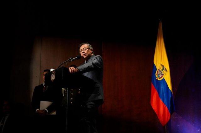 El presidente de Colombia, Gustavo Petro