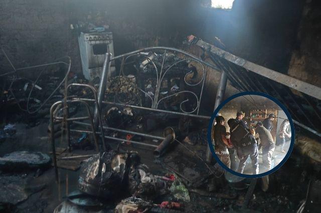 Incendio en casa de Coxcatlán 