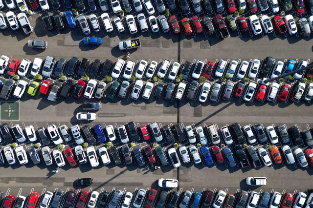 Estacionamiento lleno  