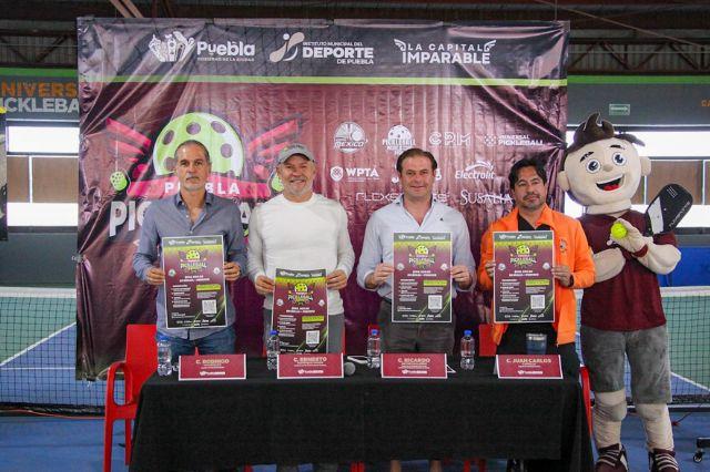 Instituto Municipal del Deporte presenta torneo Puebla Pickleball Open 2025