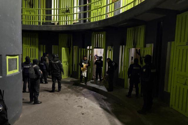 Interior del penal de Tepexi de Rodríguez