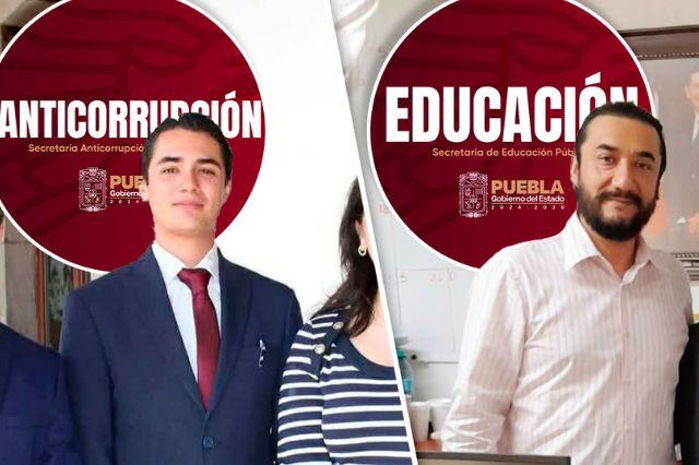 A la izquierda Iván García hijo, a la derecha Iván García padre