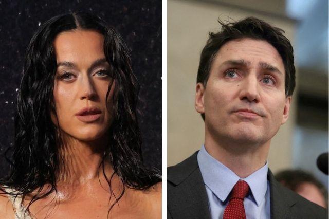Justin Trudeau y Katy Perry desatan rumores tras beso apasionado
