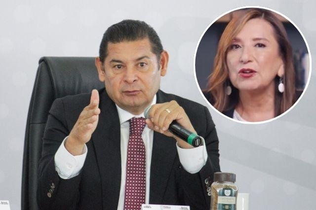 Alejandro Armenta y Xóchitl Gálvez