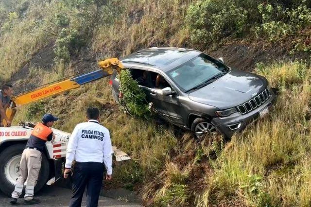 Accidente en la Puebla-Teziutlán
