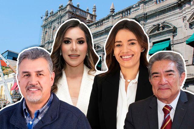 Funcionarios del Ayuntamiento de Puebla