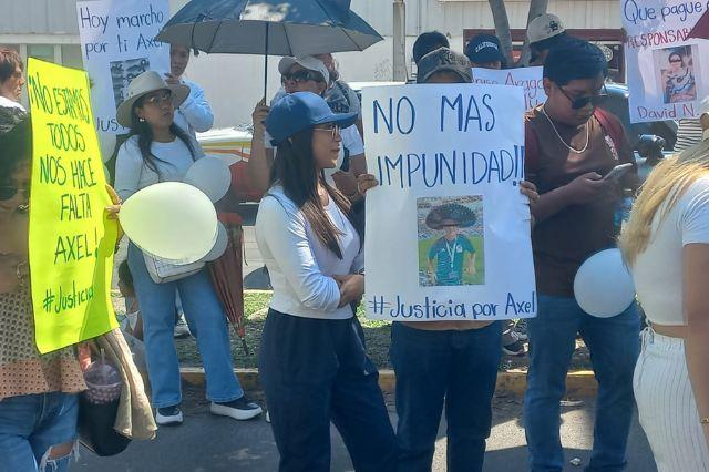 Manifestación en Tehuacán 