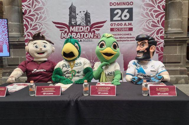 Medio Maratón Puebla 2025 reúne a 3 mil corredores en octubre