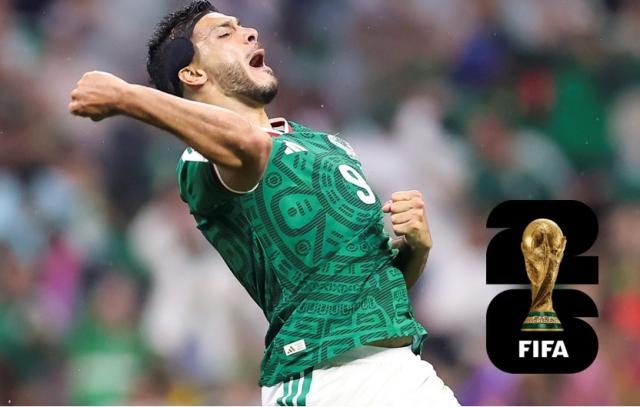 Raúl Jiménez celebrando su anotación frente a los ecuatorianos