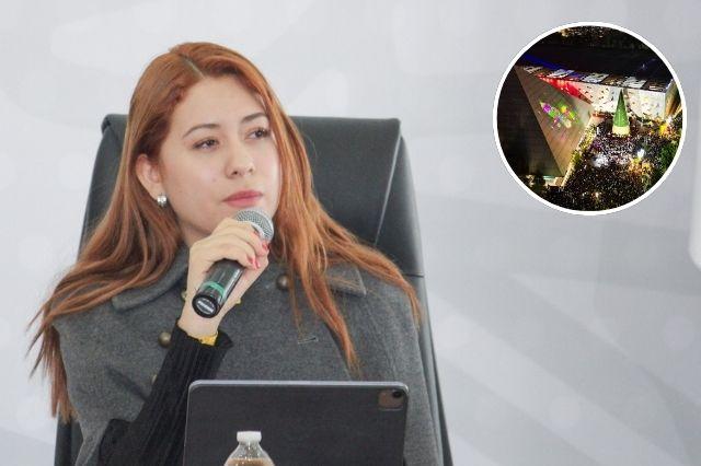 Directora de Convenciones y Parques del Estado de Puebla, Michelle Talavera Herrera