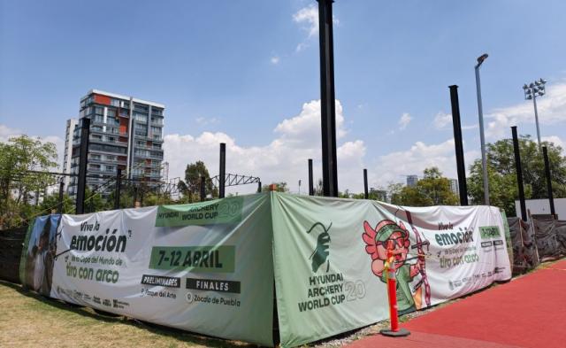 Mundial de tiro con arco en Puebla cerrará Parque del Arte
