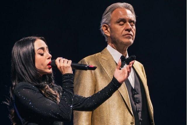 Nicki Nicole une su voz a Andrea Bocelli y avanza hacia un show sinfónico en el Colón