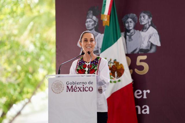 Presidenta Claudia Sheinbaum en conferencia 
