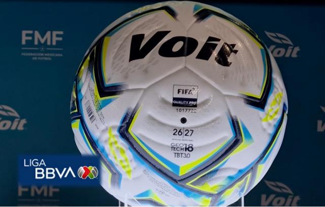 Fotografía de Aereus, el nuevo balón oficial de la Liga MX