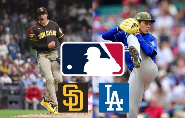 Robert Suárez (Padres) y Yoshinobu Yamamoto (Dodgers)