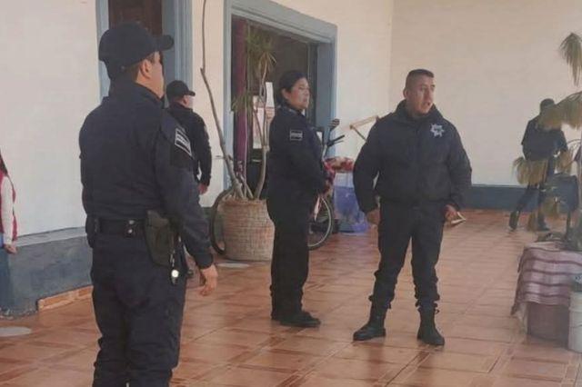 Paro policial en Yaonáhuac