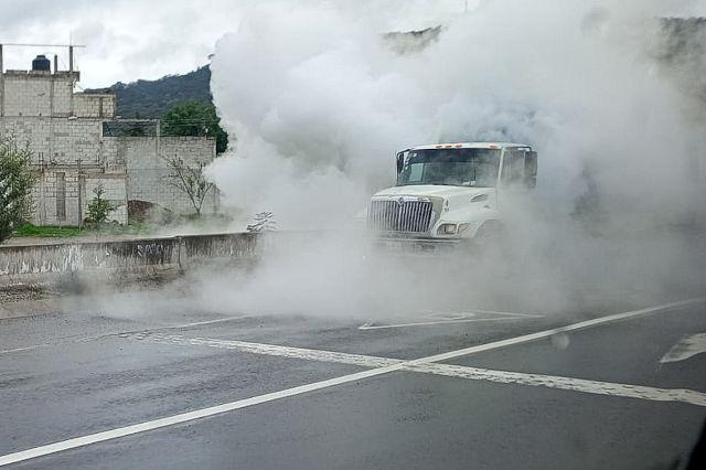pipa de gas LP en Puebla
