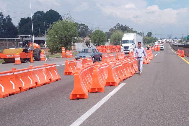 Planea tu viaje: reportan cierres parciales en la autopista México-Puebla