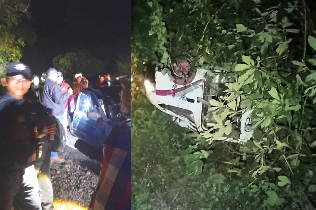 Combi cae a barranco 