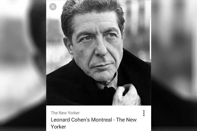 Dylan es comparado en altura con el monte Everest por Leonard Cohen