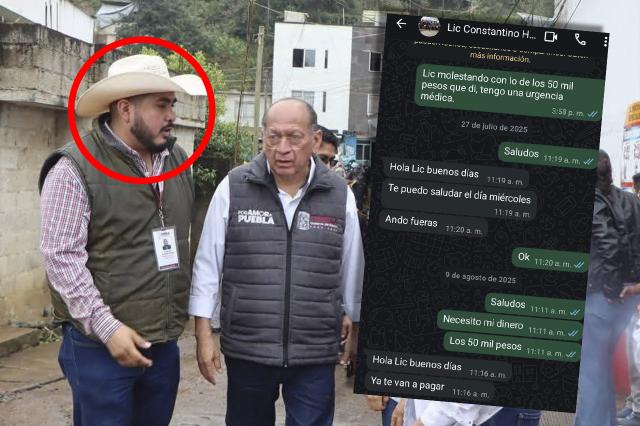 Delegado y titular de Gobernación en Huauchinango